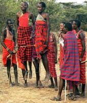 Samburu Dancers.